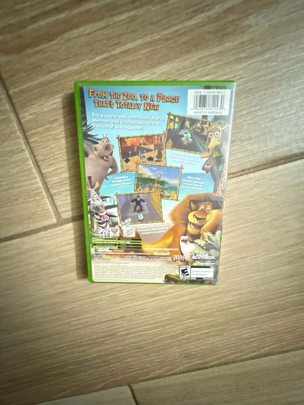 Madagascar XBOX game complete